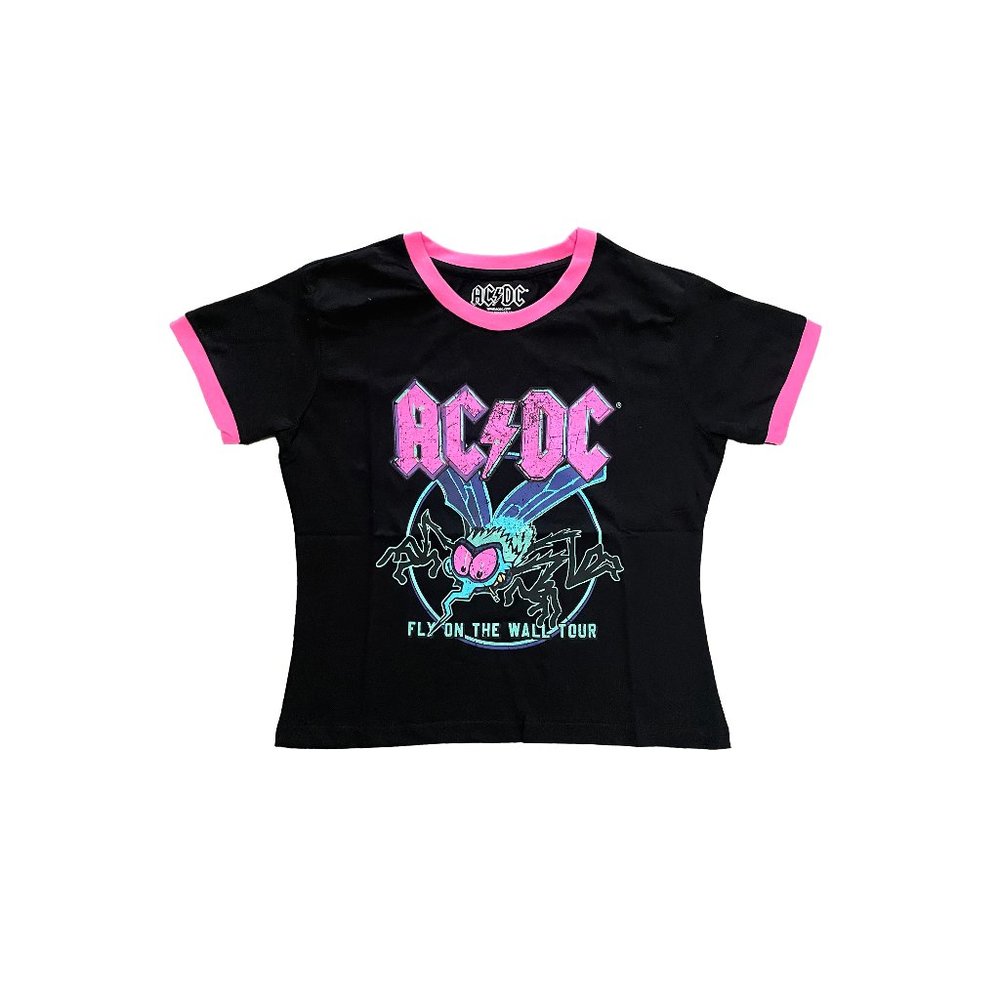 ACDC Crop Tee